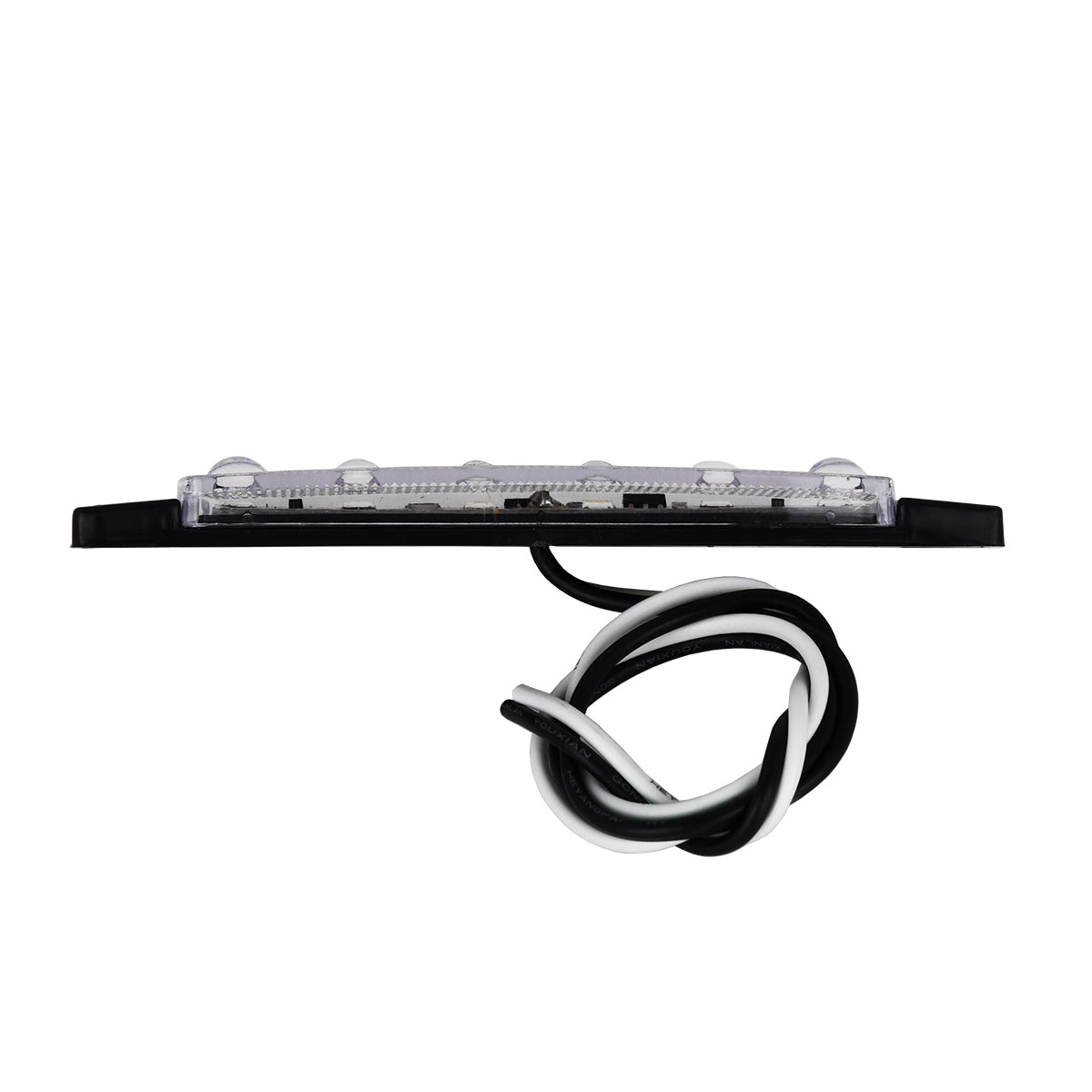 GloboStar® 79900 Πλευρικά Φώτα Όγκου Φορτηγών LED 6 SMD 2835 DC 10-30V Πλαστικό PVC Αδιάβροχο IP66 Ψυχρό Λευκό 6000K - ledmania.gr