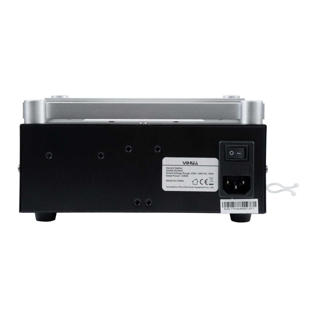 GloboStar® 79973 Ψηφιακός Σταθμός Συγκόλλησης 3in1 με Ψηφιακή Οθόνη - Κολλητήρι - Πιστόλι Θερμού Αέρα Hot Air Soldering Welding Gun - Φούρνος Πλακετών Solder Preheat Welding Oven PCB και PID Προγραμματιζόμενο Σύστημα Ελέγχου Θερμοκρασίας - 1200W - ledmania.gr