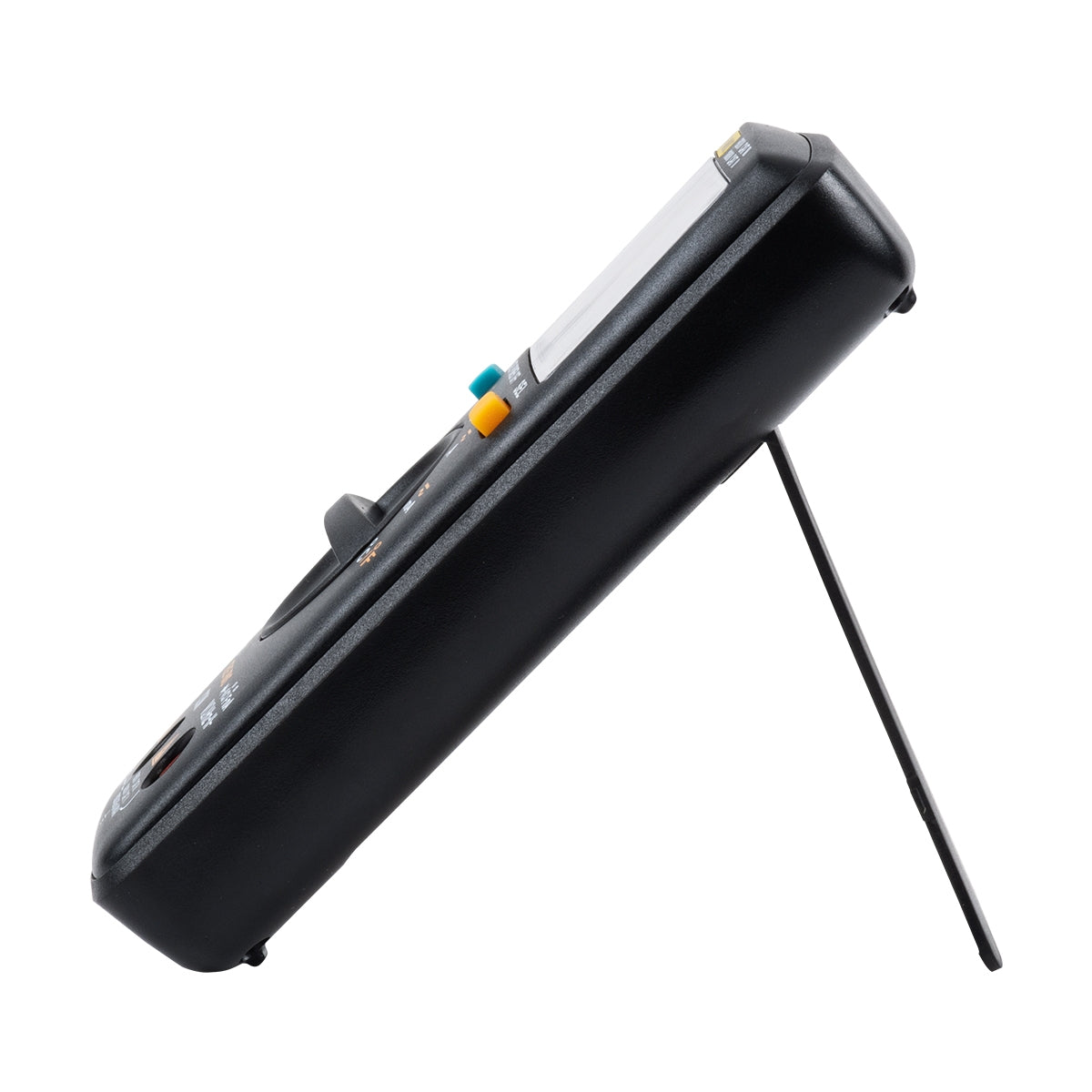 GloboStar® 79975 Ψηφιακό Φορητό Πολύμετρο Data Retantion Μπαταρίας 2 x AAA (Δεν Περιλαμβάνονται) με Οπίσθιο Φωτισμό Μετρητής Τάσης AC/DC - Αμπερόμετρο - Voltmeter - Ohm - Μαύρο - ledmania.gr