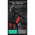 GloboStar® 79976 Ψηφιακό Φορητό Πολύμετρο Data Retantion True RMS Intelligent Automation AI Μπαταρίας 2 x AAA (Δεν Περιλαμβάνονται) με Οπίσθιο Φωτισμό Μετρητής Τάσης AC/DC - Θερμοκρασία - Αμπερόμετρο - Voltmeter - Καπασιτόμετρο - Ohm - Μαύρο - ledmania.gr