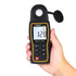 GloboStar® 79983 Ψηφιακός Μετρητής Έντασης Φωτισμού SNDWAY SW-582 με έλεγχο 0 έως 200000 lux - ledmania.gr