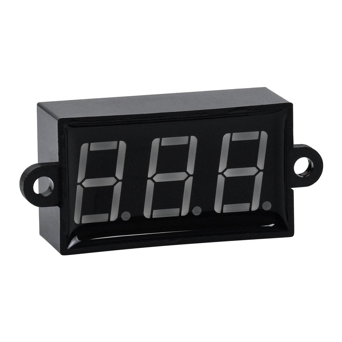GloboStar® 79986 Όργανο Μέτρησης Τάσης Βολτόμετρο με Οθόνη LED Display DC 3.5 έως 30V Πράσινο Μ5.5 x Π1.5 x Υ2.5cm - ledmania.gr