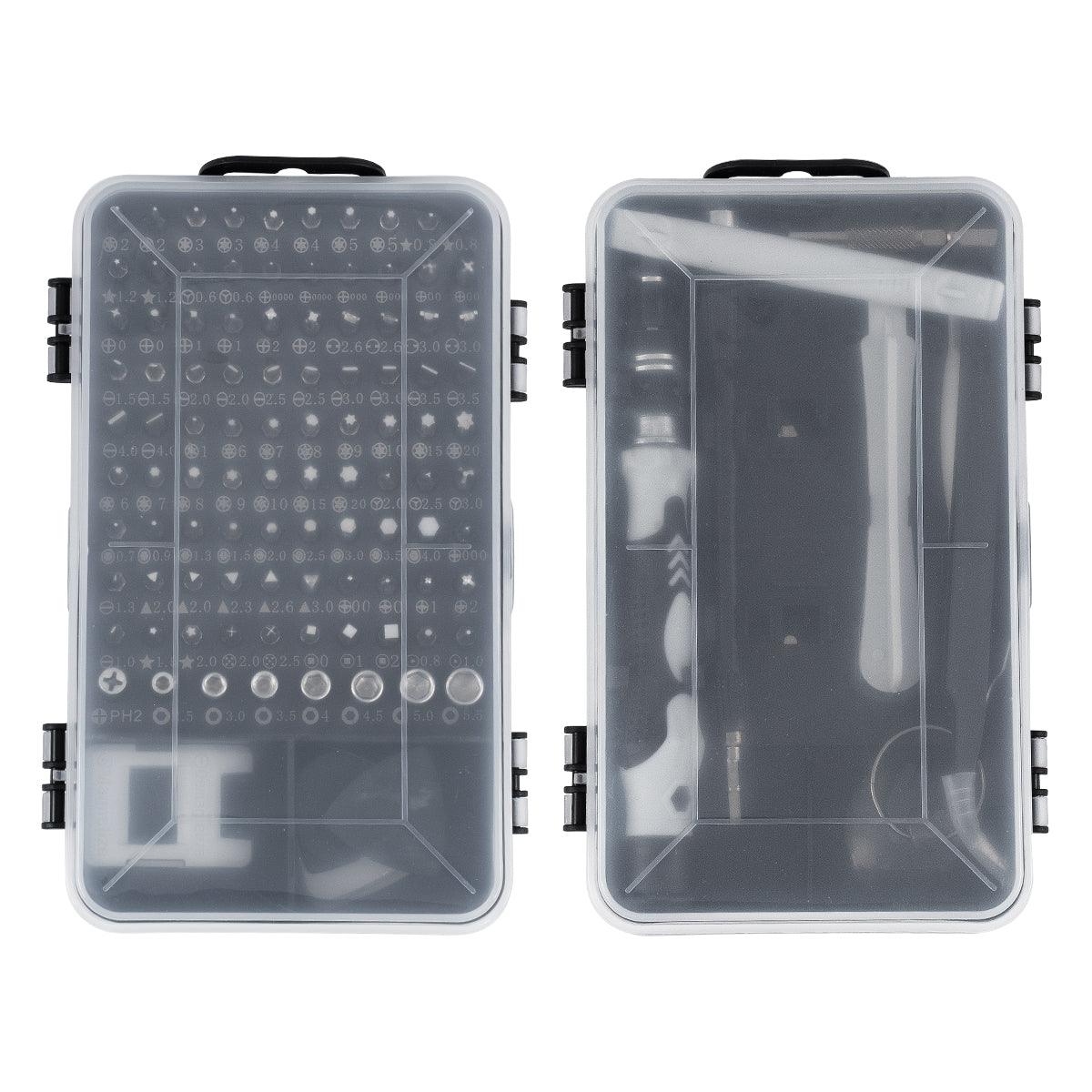 GloboStar® 79996 Επαγγελματικό Mini Σετ Εργαλείων 115 Εξαρτημάτων σε 1 DIY Tool Kit - Για Επισκευές iPhone,Samsung κλπ Κινητά Τηλέφωνα - PC - Laptop - Xbox - Ρολογιών - Οπτικά - Γυαλιά και Γενικών Μικρόεπισκευών Λεπτομέρειας με Μαγνητικό Κατσαβίδι Καστάνι - ledmania.gr