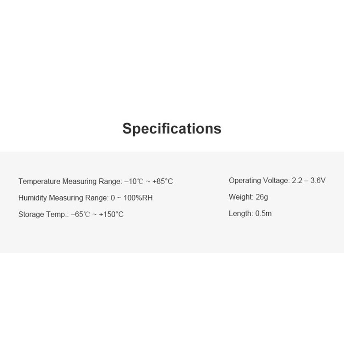 GloboStar® 80036 SONOFF Si7021-R2 - Smart Temperature & Humidity TH Sensor for TH10 & TH16 Models - ledmania.gr