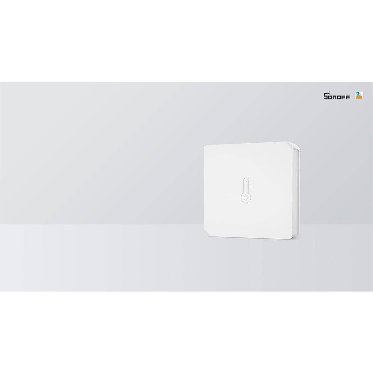 GloboStar® 80048 SONOFF SNZB-02-R3 – Zigbee Wireless Temperature & Humidity Sensor Real Time Monitoring - ledmania.gr
