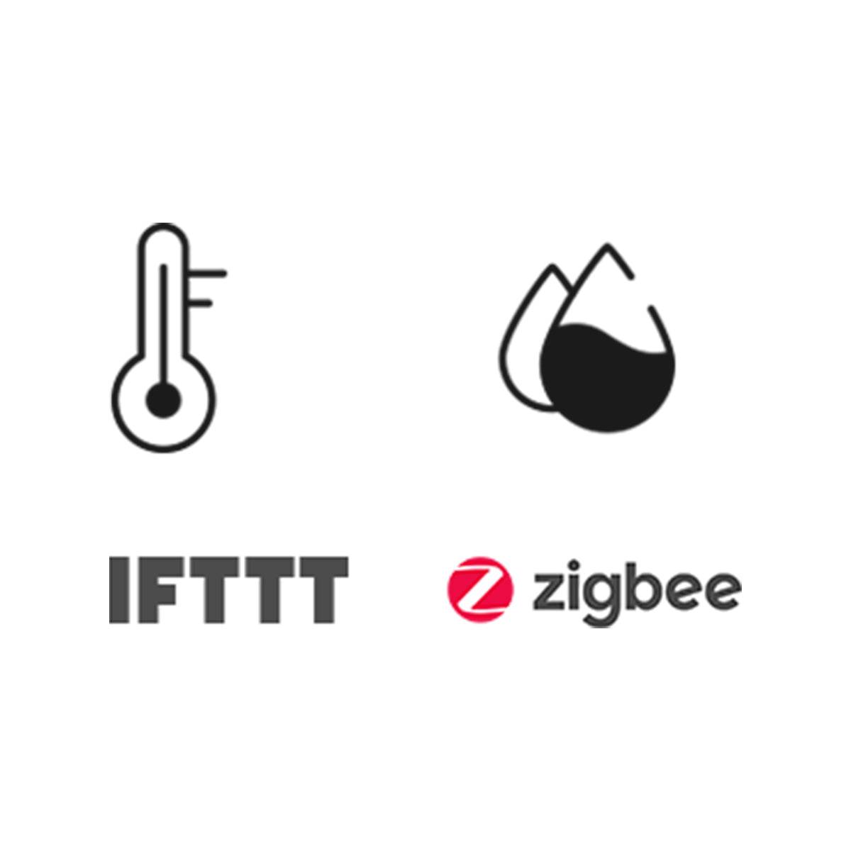 GloboStar® 80048 SONOFF SNZB-02-R3 – Zigbee Wireless Temperature & Humidity Sensor Real Time Monitoring - ledmania.gr