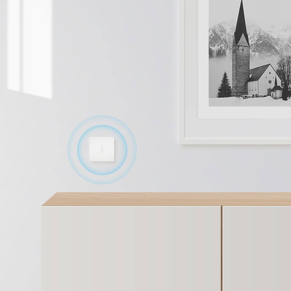 GloboStar® 80048 SONOFF SNZB-02-R3 – Zigbee Wireless Temperature & Humidity Sensor Real Time Monitoring - ledmania.gr