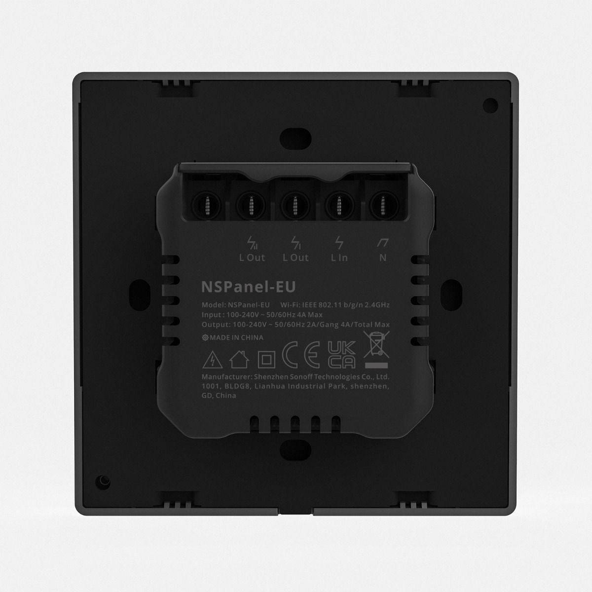 GloboStar® 80058 SONOFF NSPanel-EU - Wi-Fi Smart Scene Wall Switch(86/EU Type) - Integrated HMI Panel - Smart Temperature Control - ledmania.gr