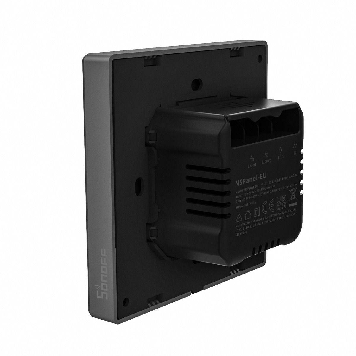 GloboStar® 80058 SONOFF NSPanel-EU - Wi-Fi Smart Scene Wall Switch(86/EU Type) - Integrated HMI Panel - Smart Temperature Control - ledmania.gr