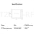 GloboStar® 80067 SONOFF T2EU3C-RF - 433MHz Wireless Smart Wall Touch Button Switch 3 Way - RF Series - ledmania.gr