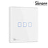 GloboStar® 80067 SONOFF T2EU3C-RF - 433MHz Wireless Smart Wall Touch Button Switch 3 Way - RF Series - ledmania.gr