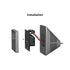GloboStar® 80076 SONOFF StandB Enclosure Stand for NSPanel Pro or NSPanel White - Βάση για NSPanel Pro η NSPanel Λευκό - ledmania.gr