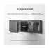 GloboStar® 80089 SONOFF M5-3C-80 SwitchMan Mechanical Smart Switch WiFi & Bluetooth AC 100-240V Max 6A 1320W (2A/Way) 3 Way - ledmania.gr