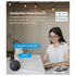 GloboStar® 80130  SONOFF T2EU1C-RF - 433MHz Wireless Smart Wall Stick-On Touch Button Switch 1 Way - RF Series - ledmania.gr