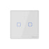 GloboStar® 80131  SONOFF T2EU2C-RF - 433MHz Wireless Smart Wall Stick-On Touch Button Switch 2 Way - RF Series - ledmania.gr