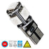 GloboStar® 81091 Λάμπα Αυτοκίνητου T10 W5W 2rd Generation Can-Bus Series LED 5 SMD 5050 2.8W 336lm 360° DC 12V IP20 Κόκκινο - ledmania.gr