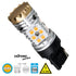 GloboStar® 81150 Λάμπα Αυτοκίνητου T20 - 7440 - W21W 3rd Generation Can-Bus Extreme Series LED 30 SMD 3030 24W 2880lm 360° DC 12V IP20 Πορτοκαλί - ledmania.gr
