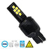 GloboStar® 81157 Λάμπα Αυτοκίνητου T20 - 7440 - W21W 2nd Generation Can-Bus Series LED 12 SMD 3030 8W 1200lm 360° DC 12V IP20 Ψυχρό Λευκό 6000K - ledmania.gr