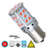 GloboStar® 81240 Λάμπα Αυτοκίνητου 1156 - BA15S - P21W 2nd Generation Can-Bus Extreme Series LED 35 SMD 3030 17W 2040lm 360° DC 12V IP20 Κόκκινο - ledmania.gr