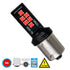 GloboStar® 81246 Λάμπα Αυτοκίνητου 1156 - BA15S - P21W 2nd Generation Can-Bus Series LED 12 SMD 3030 8W 960lm 360° DC 12V IP20 Κόκκινο - ledmania.gr