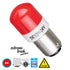 GloboStar® 81269 Λάμπα Αυτοκινήτου & Φορτηγού 1157 - BAY15D - P21/5W 3rd Generation Can-Bus Extreme Truck Series LED 6 SMD 3030 3W 360lm 360° DC 12-24V IP20 Κόκκινο - ledmania.gr