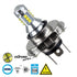 GloboStar® 81435 Λάμπα Αυτοκίνητου H4 3rd Generation Can-Bus Extreme Series LED 16 CREE XBD 15W 2115lm 360° DC 12V IP20 Ψυχρό Λευκό 6000K - ledmania.gr