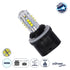 GloboStar® 81456 Λάμπα Αυτοκίνητου H27W/1 - PG13/880 3rd Generation Can-Bus Extreme Series LED 16 XBD CREE & 4 SMD 4014 12W 1800lm 360° DC 12V IP20 Ψυχρό Λευκό 6000K - ledmania.gr