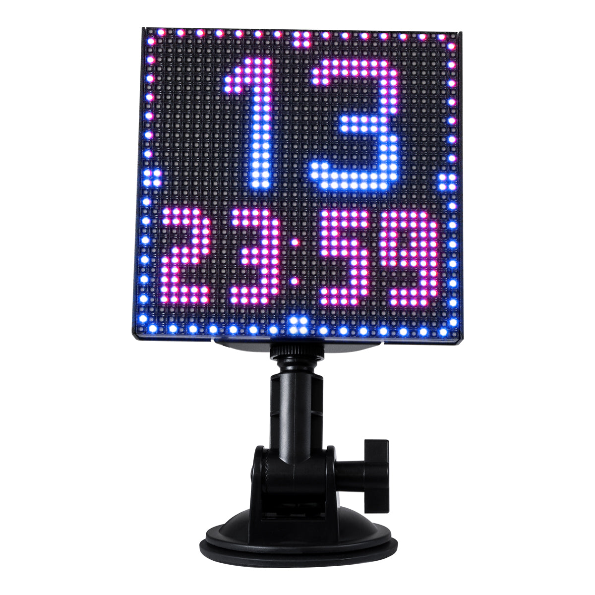 GloboStar® 81501 LED Scrolling Display 32x32cm - Κυλιόμενη Ψηφιακή Πινακίδα / Επιγραφή Μονής Όψης P10 LED SMD DC 12V USB - Λειτουργία μέσω Wi-Fi με Εφαρμογή APP - IP20 - Μ13.2 x Π4 x Υ25cm - Πολύχρωμο RGBW - 1 Χρόνο Εγγύηση - ledmania.gr