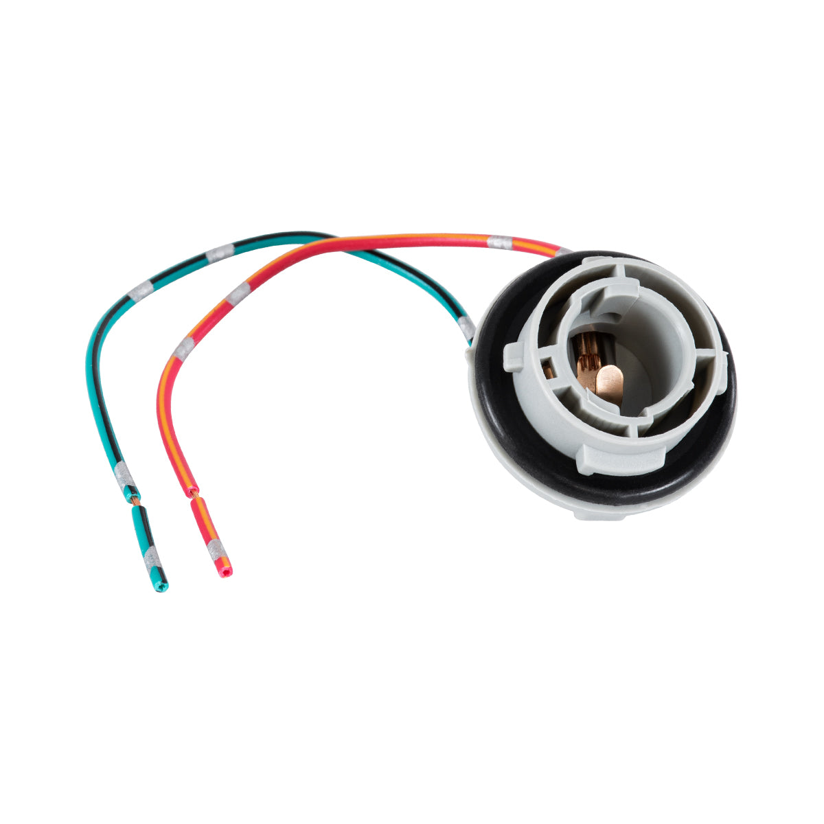 GloboStar® 81789 Βάση Λάμπας BAU15S - PY21W με 13cm Καλώδιο Τροφοδοσίας Φ3.5 x Υ2.5cm - ledmania.gr