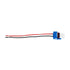 GloboStar® 81793 Βάση - Ντουί Λάμπας HB3 - 9005 με 14cm Καλώδιο Τροφοδοσίας M3.5 x Π2.8 x H1.6cm - ledmania.gr