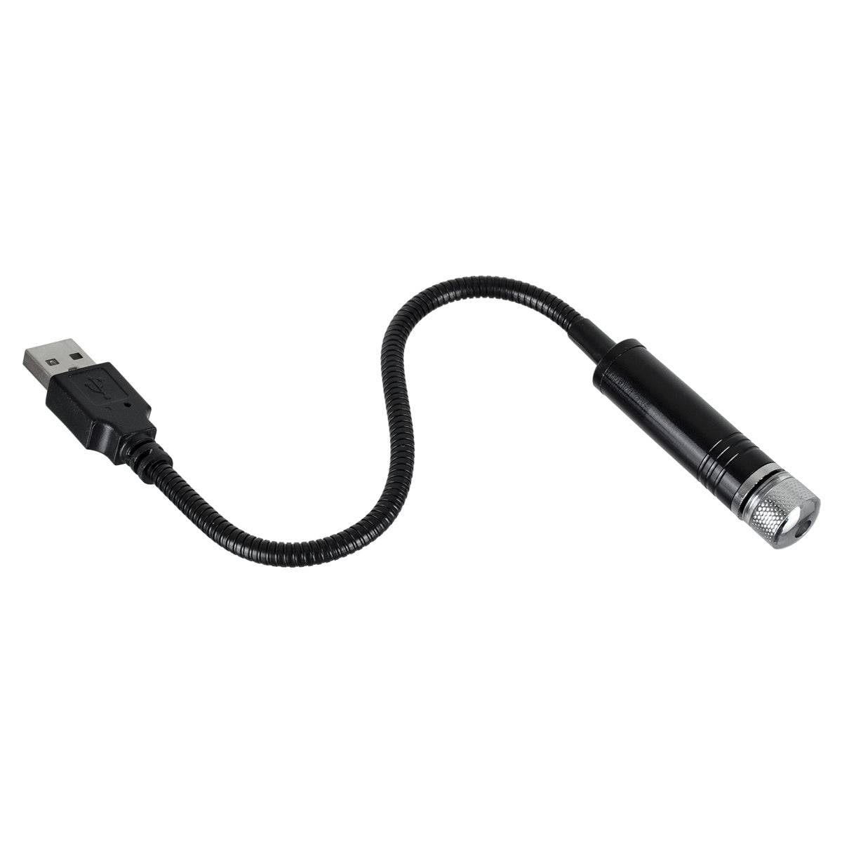 GloboStar® 81846 Διακοσμητικό Φωτιστικό Ειδικών Φωτορυθμικών Εφέ PARTY Disco LASER DC 5V με Καλώδιο Τροφοδοσίας USB Κόκκινο IP20 Μ1.4 x Π1.4 x Υ27cm - ledmania.gr