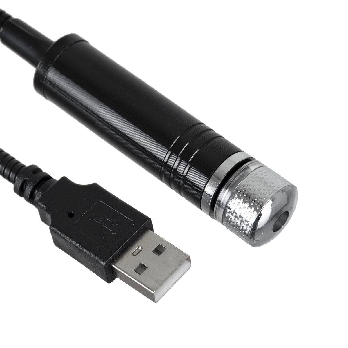 GloboStar® 81846 Διακοσμητικό Φωτιστικό Ειδικών Φωτορυθμικών Εφέ PARTY Disco LASER DC 5V με Καλώδιο Τροφοδοσίας USB Κόκκινο IP20 Μ1.4 x Π1.4 x Υ27cm - ledmania.gr