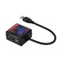 GloboStar® 81847 Διακοσμητικό Φωτιστικό Ειδικών Φωτορυθμικών Εφέ PARTY Disco LASER DC 5V με Καλώδιο Τροφοδοσίας USB Μπλέ Κόκκινο IP20 Μ26.5 x Π4.5 x Υ2.5cm - ledmania.gr