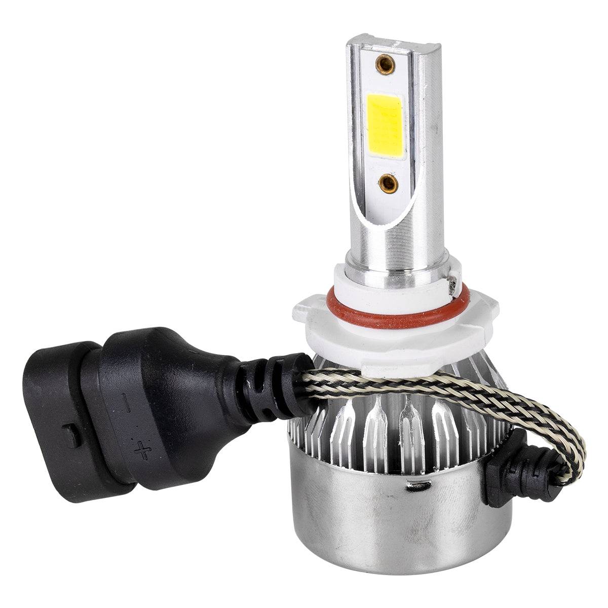 GloboStar® 82006 H10 C6 Line KIT Βασικού Φωτισμού Αυτοκινήτου & Φορτηγού 1st Generation Can-Bus Series LED CREE CXB COB 72W 7600lm DC 8-48V Αδιάβροχο IP65 Ψυχρό Λευκό 6000K - ledmania.gr