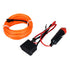 GloboStar® 82201 TUBE 360° Degree Διακοσμητική EL-Wire Neon Αυτοκινήτου Κορδόνι ΣΕΤ 3m 1W/3m 30lm/m 360° DC 12V με Βύσμα Αναπτήρα Αυτοκινήτου Αδιάβροχη IP68 Πορτοκαλί - ledmania.gr