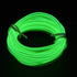 GloboStar® 82202 TUBE 360° Degree Διακοσμητική EL-Wire Neon Αυτοκινήτου Κορδόνι ΣΕΤ 3m 1W/3m 30lm/m 360° DC 12V με Βύσμα Αναπτήρα Αυτοκινήτου Αδιάβροχη IP68 Πράσινο Φωσφορούχο - ledmania.gr