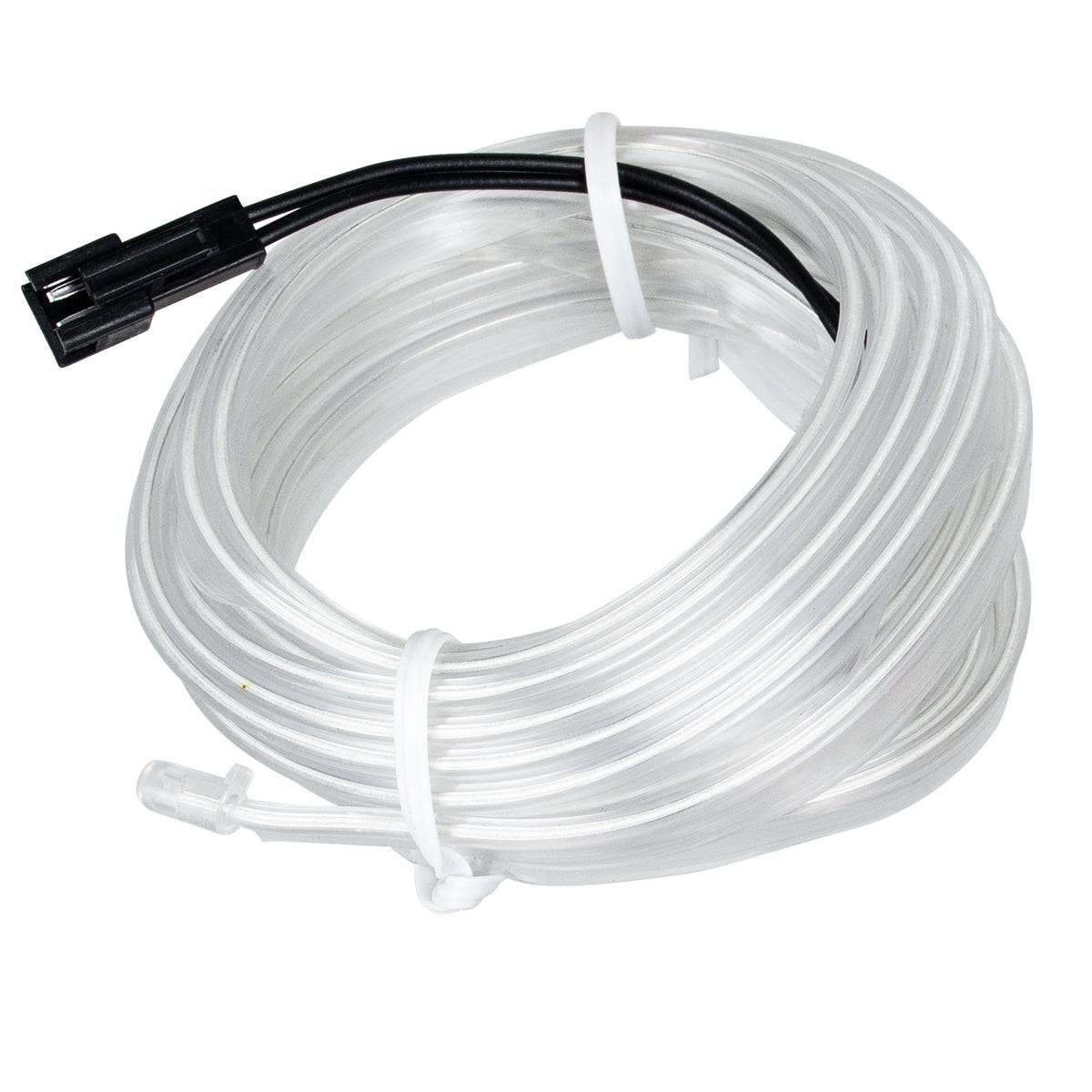 GloboStar® 82204 TUBE 360° Degree Διακοσμητική EL-Wire Neon Αυτοκινήτου Κορδόνι ΣΕΤ 3m 1W/3m 30lm/m 360° DC 12V με Βύσμα Αναπτήρα Αυτοκινήτου Αδιάβροχη IP68 Γαλάζιο - ledmania.gr
