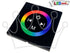 LED RGB Controller Μαύρο Τοίχου Αφής 12v (144w) - 24v (288w) DC GloboStar 77409 - ledmania.gr