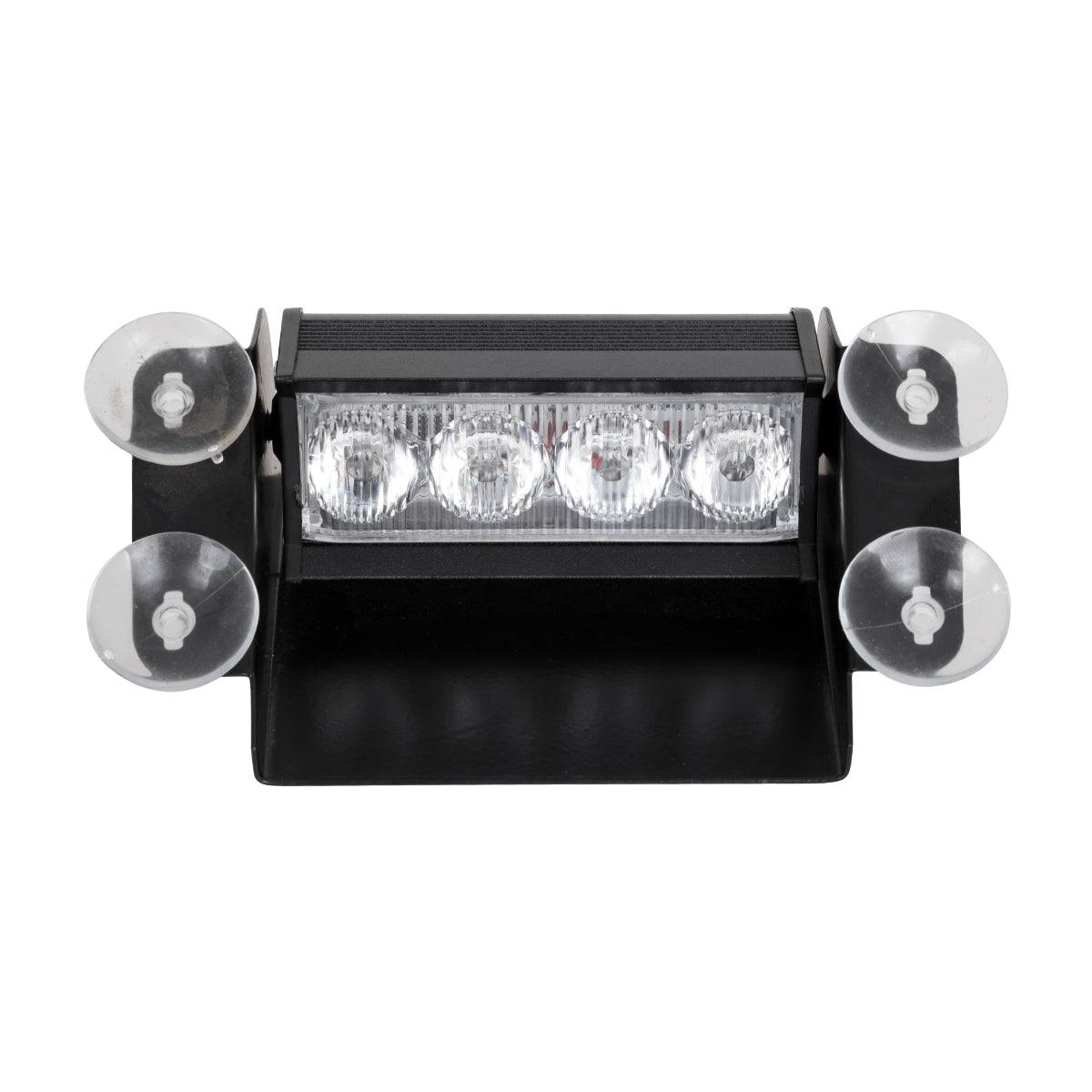 GloboStar® 85103 PRO Series Μπάρα Σήμανσης με Βεντούζες Στήριξης για Παρμπρίζ Οχήματος Οδικής Βοήθείας για Αυτοκίνητα & Φορτηγά 9 Προγραμμάτων Φωτισμού STROBE LED SMD 4W DC 10-30V IP20 Πορτοκαλί - ledmania.gr