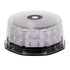 GloboStar® 85165 PRO Series Φάρος Σήμανσης Οχήματος Οδικής Βοήθείας για Αυτοκίνητα & Φορτηγά 6 Προγραμμάτων Φωτισμού STROBE LED 40W DC 10-30V Αδιάβροχος IP65 Πορτοκαλί - ledmania.gr