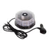 GloboStar® 85165 PRO Series Φάρος Σήμανσης Οχήματος Οδικής Βοήθείας για Αυτοκίνητα & Φορτηγά 6 Προγραμμάτων Φωτισμού STROBE LED 40W DC 10-30V Αδιάβροχος IP65 Πορτοκαλί - ledmania.gr