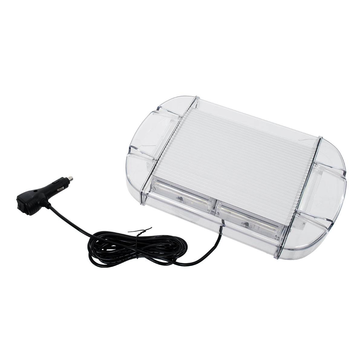 GloboStar® 85177 PRO Series Φάρος Σήμανσης Οχήματος Οδικής Βοήθείας για Αυτοκίνητα & Φορτηγά 6 Προγραμμάτων Φωτισμού STROBE LED COB 60W DC 10-30V Αδιάβροχος IP66 Πορτοκαλί - ledmania.gr