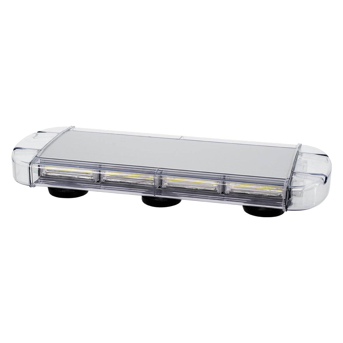 GloboStar® 85184 PRO Series Φάρος Σήμανσης Οχήματος Ασθενοφόρου για Αυτοκίνητα & Φορτηγά 6 Προγραμμάτων Φωτισμού STROBE LED COB 100W DC 10-30V Αδιάβροχος IP66 Ψυχρό Λευκό 6000K - ledmania.gr