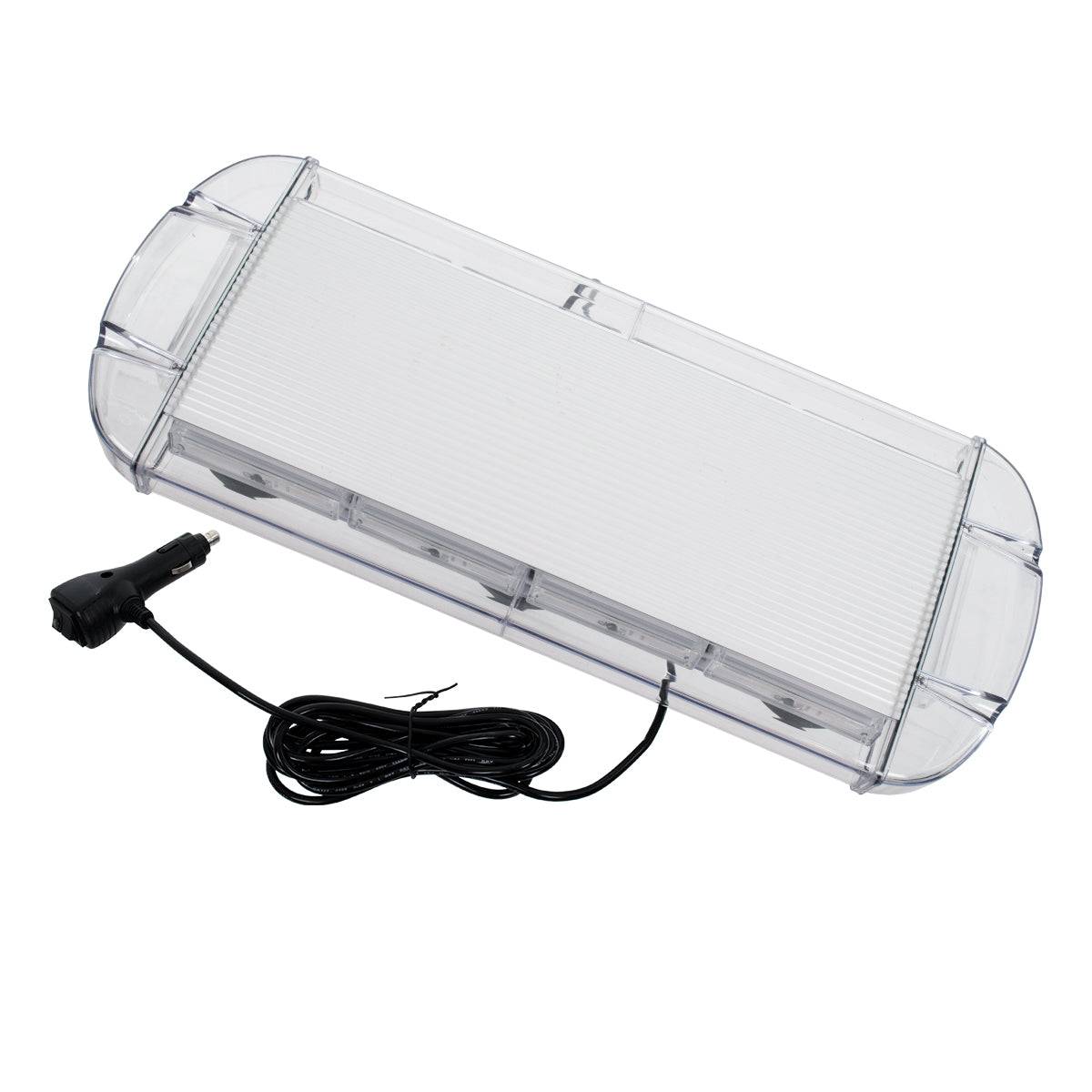 GloboStar® 85184 PRO Series Φάρος Σήμανσης Οχήματος Ασθενοφόρου για Αυτοκίνητα & Φορτηγά 6 Προγραμμάτων Φωτισμού STROBE LED COB 100W DC 10-30V Αδιάβροχος IP66 Ψυχρό Λευκό 6000K - ledmania.gr