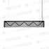 ^ ΚΡΕΜΑΣΤΟ Φ/Σ LED 11W 3000K 1180LM ΜΕΤ/ΚΟ ΜΑΥΡΟ 8,5Χ80ΧΗ110CM OFIS - ledmania.gr