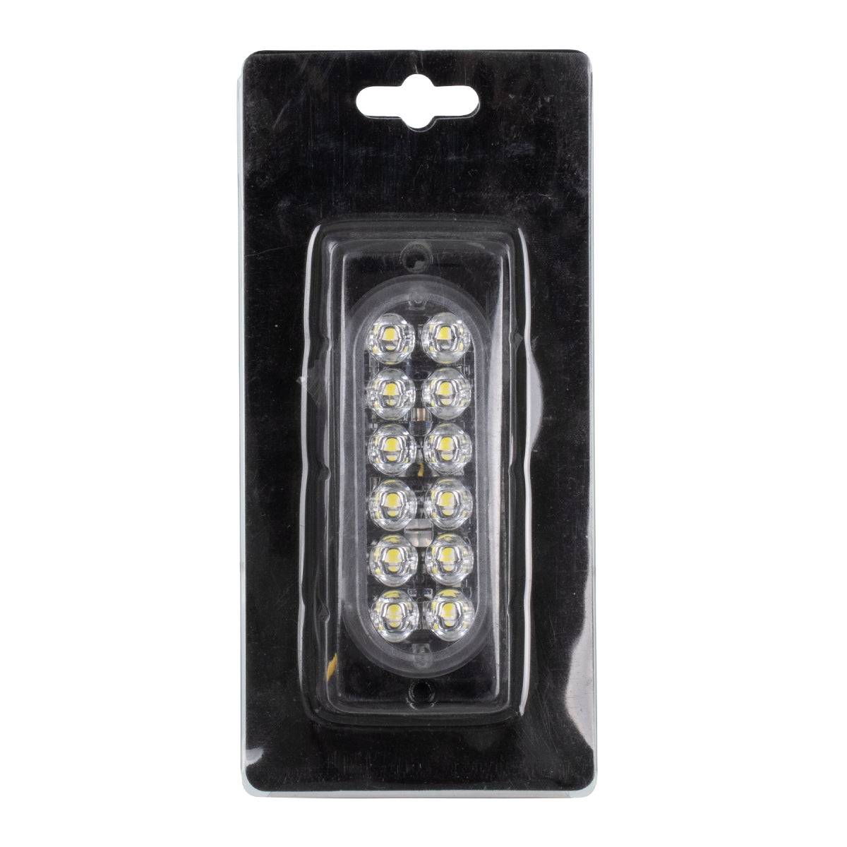 GloboStar® 85263 PRO Series Μπάρα Σήμανσης Οχήματος Ασθενοφόρου για Αυτοκίνητα & Φορτηγά Φωτισμού STROBE LED SMD 3030 12W DC 12-24V Αδιάβροχη IP65 Ψυχρό Λευκό 6000K - ledmania.gr