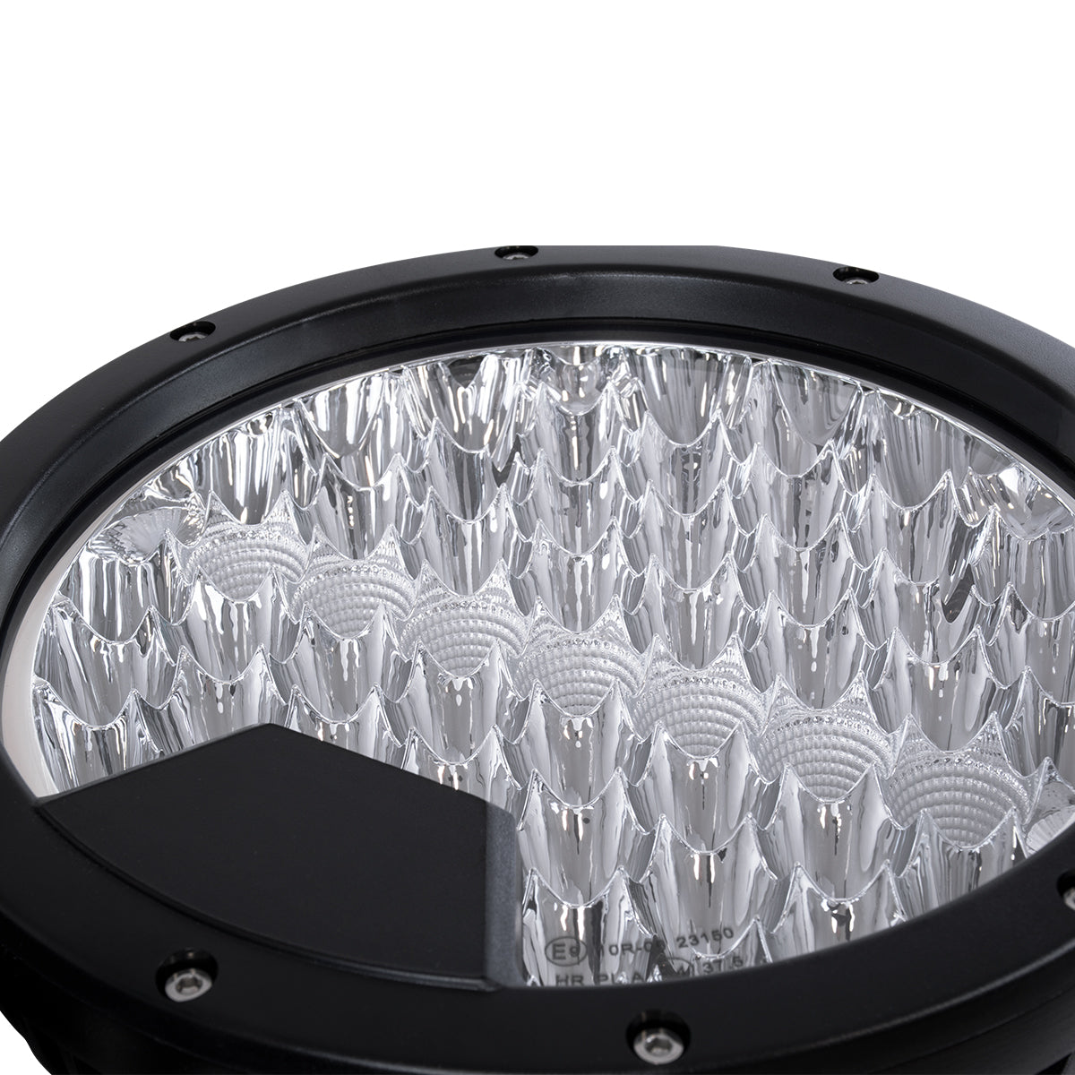 GloboStar® 85337 E4 Mark Vehicle & JEEP Work Lights - Φώτα Εργασίας για Οχήματα και JEEP LED High Power 150W DC 10-30V Αδιάβροχo IP6K9K Ψυχρό Λευκό 6000K M22 x Π7 x Υ23.5cm - ledmania.gr