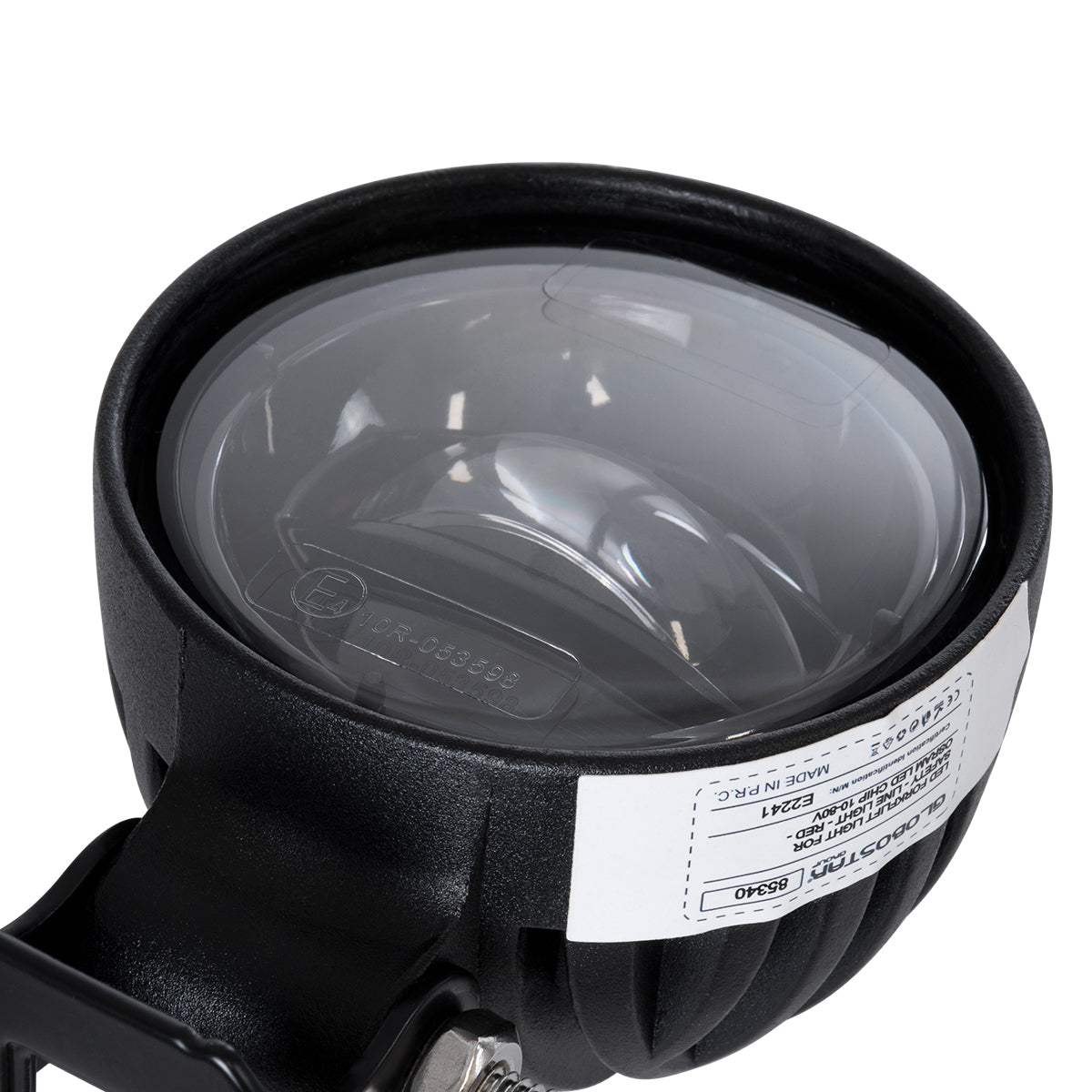 GloboStar® 85340 E4 Mark Forklift Safety Lights - Φώτα Προειδοποίησης & Διαγράμμισης Ασφαλείας για Περονοφόρα - Κλάρκ LED 8W DC 12-80V Αδιάβροχο IP67 Κόκκινο Μ8.5 x Π6.5 x Υ12cm - ledmania.gr