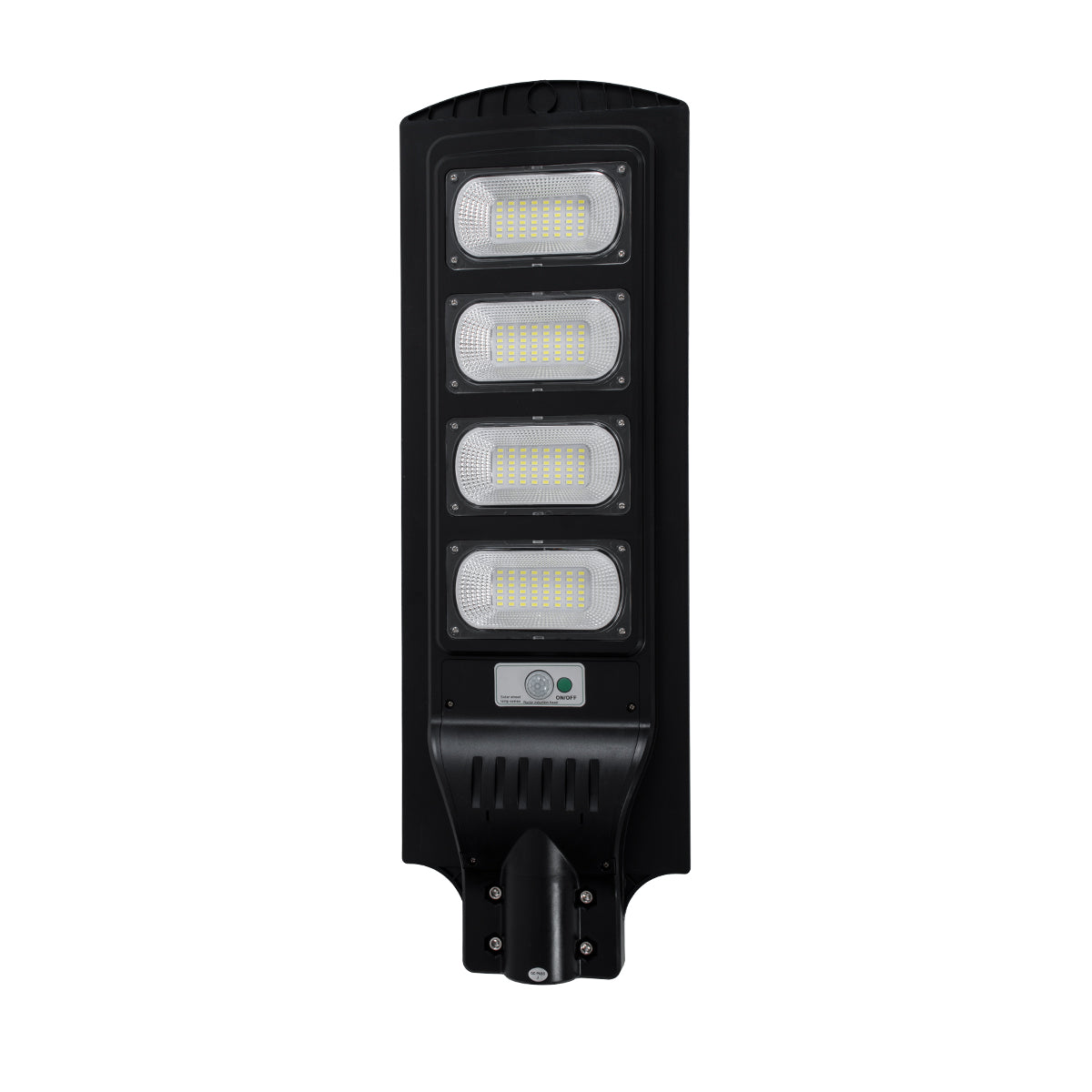 GloboStar® STREETA 85344 Professional LED Solar Street Light Αυτόνομο Ηλιακό Φωτιστικό Δρόμου 120W 1200lm 192 x LED SMD 5730 με Ενσωματωμένο Φωτοβολταϊκό Panel 6V 15W & Επαναφορτιζόμενη Μπαταρία Li-ion 3.2V 15000mAh με Αισθητήρα Ημέρας-Νύχτας & PIR Αισ... - ledmania.gr