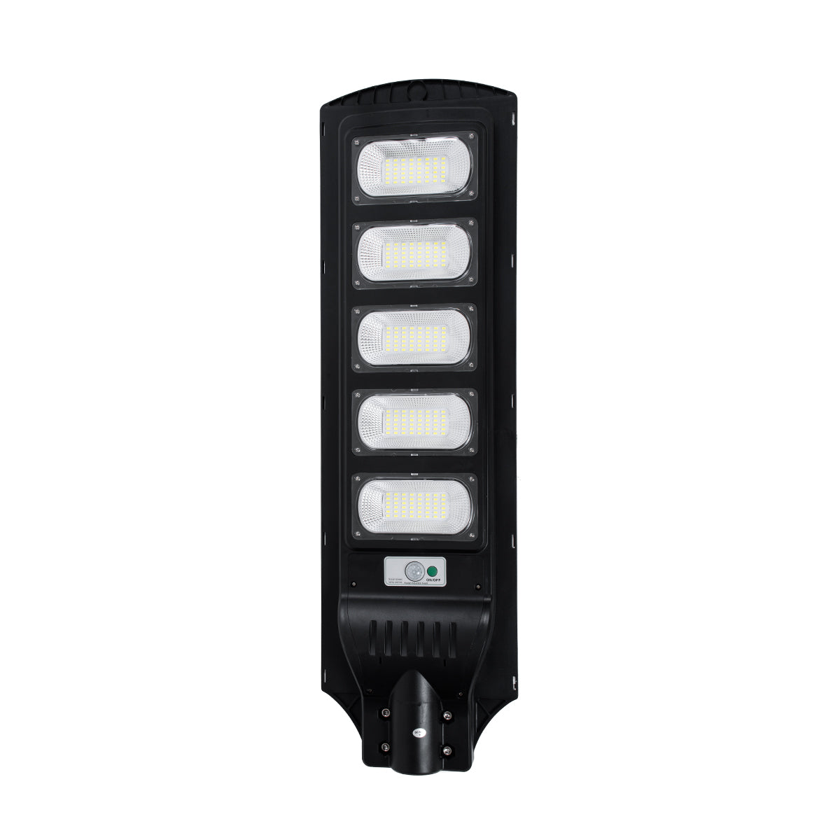GloboStar® STREETA 85345 Professional LED Solar Street Light Αυτόνομο Ηλιακό Φωτιστικό Δρόμου 150W 1500lm 240 x LED SMD 5730 με Ενσωματωμένο Φωτοβολταϊκό Panel 6V 18W & Επαναφορτιζόμενη Μπαταρία Li-ion 3.2V 20000mAh με Αισθητήρα Ημέρας-Νύχτας & PIR Αισ... - ledmania.gr